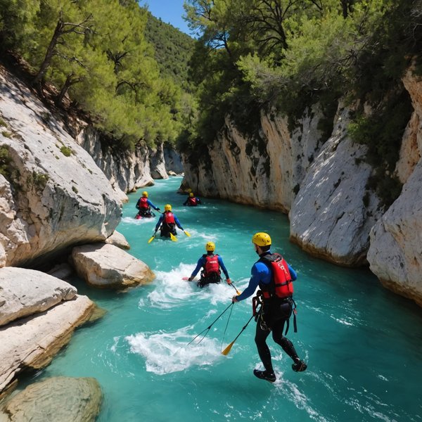 Où trouver les meilleures expériences de canyoning dans les gorges du Verdon, France?
