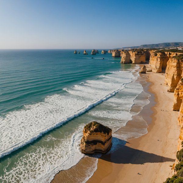 Où séjourner pour des vacances en Algarve avec des cours de surf et des excursions en bateau?