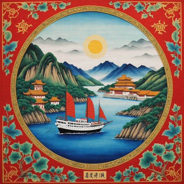 Quelles croisières offrent des ateliers de peinture sur soie en Chine?