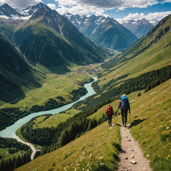 Quels sont les meilleurs conseils pour une randonnée dans les montagnes de la Svanétie, Géorgie : équipements et itinéraires ?