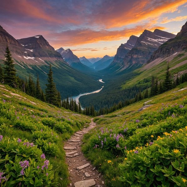 Quels sont les meilleurs conseils pour une randonnée dans le parc national des Glaciers, USA?
